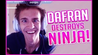 DAFRAN AND GALE DESTROYS NINJA amp SHROUD IN 100K TOURNAMENT [upl. by Rialb]