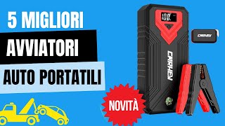 Avviatore batteria auto portatile emergenza quale scegliere  Migliori 5 [upl. by Amos]