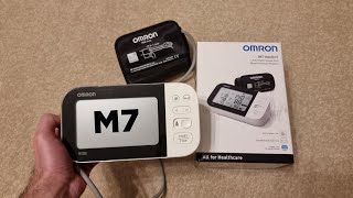 OMRON M7 Intelli IT AFIB blood pressure monitor  Review and Unboxing [upl. by Fidelia101]