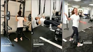 Minka kelly workout 73 [upl. by Uhp]