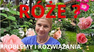 🌺RÓŻEkwitnące w cieniu PROBLEMY nawożenie cięcie pielęgnacja odmiany róża ogrody ogródek kwiaty [upl. by Venezia]