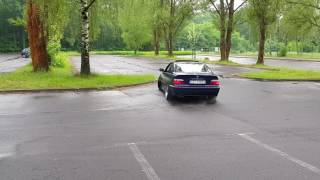 BMW e36 320i Wet Drift [upl. by Nimaynib]