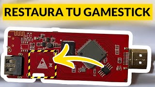 Repara tu consola GAMESTICK sin modelo en la placa triangulo si no da señal o queda en loading [upl. by Eelloh]