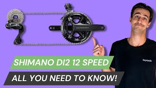 Shimano DI2 12 Speed amp All You NEED To Know  Battery Check Shifting Modes Indexing amp ETube App [upl. by Koeppel]