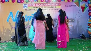 All remix songs dance performance by juniors in freshers party 2023 [upl. by Balfour939]