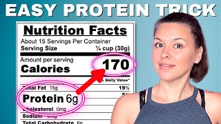 How I Increase Protein in a Calorie Deficit [upl. by Tarah]