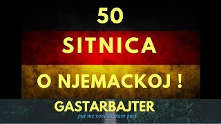 50 SITNICA O NJEMACKOJ [upl. by Llertniuq]