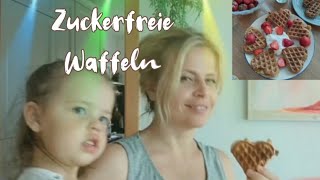 Zuckerfreie Waffeln mit Gemüse in 20 Minuten🧇 BLWBabywaffeln😋Gemüsewaffeln Nachtisch oder Unterwegs [upl. by Nadab]