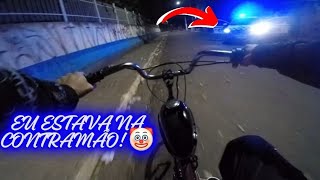 ACABOU A GASOLINA DA MOTORIZADA  TROMBEI UMA VIATURA PELA CONTR4MÃO  😱 Deu Ruim [upl. by Louise]