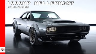 Dodge Charger With 1000HP Hellephant 426 Supercharged Crate HEMI Engine [upl. by Nohsyt428]