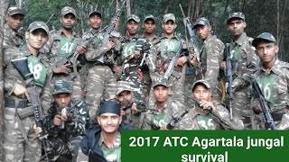 My jungal survival Training SSC GD 2017 CRPF ATC Agartala Tripura 124 BN crpf army motivation [upl. by Heyes]