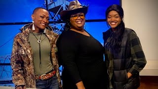 AGT golden buzzer winner Chapel Hart drops by KALB [upl. by Yesiad]