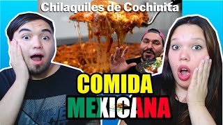 ARGENTINOS sorprendidos con los CHILAQUILES con COCHINITA PIBIL  La Capital REACCIÓN [upl. by Ardnaik]