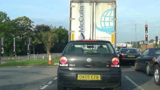 Driving to Westfield Shopping Centre via A406 amp A40 [upl. by Nisen]