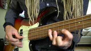 Fretless Bass with Reverb amp Double Stops [upl. by Biel]