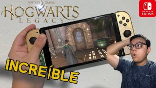 Así es Hogwarts Legacy para NINTENDO SWITCH en 2024  Gameplay  Rendimiento [upl. by Brag]