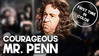 Courageous Mr Penn  COLORIZED  Classic Drama Film [upl. by Kovar]