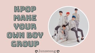 KPOP GAME KPOP MAKE YOUR OWN BOY GROUP  ღ 𝕁𝕦𝕟𝕤𝕖𝕠𝕟𝕘 ღ [upl. by Esital]