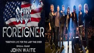 styx and foreigner tour dates 2024 announced tikets [upl. by Reddin766]