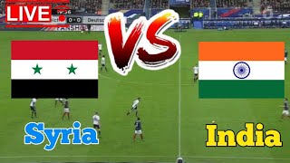 Syria Vs India Football Live stream [upl. by Boland19]