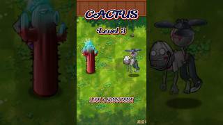 3 Levels Cactus Vs Zombies Iron Balloons pvzfusion pvz plantsvszombies pvzmemes [upl. by Ninerb179]