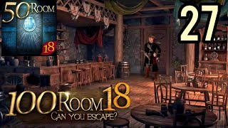 Can You Escape The 100 Room 18 Level 27 Walkthrough [upl. by Oicor516]