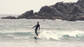 LONGBOARD SURF TOTORALILLO CHILE Relájate y mira [upl. by Tersina760]