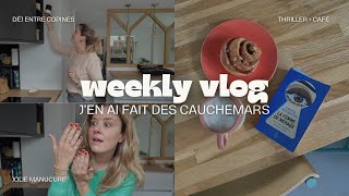 WEEKLY VLOG  Jen ai fait des cauchemars 🫥 [upl. by Odlavu596]