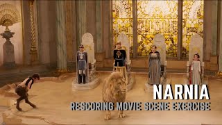 Rescoring Movie Scene Exercise The Chronicles of Narnia  Coronation [upl. by Alethea154]