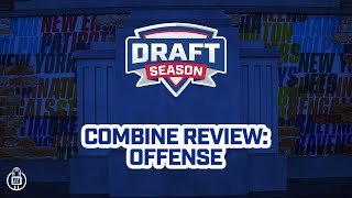 NFL Combine Review Offensive Position Groupd  Draft Season  New York Giants [upl. by Brittni]