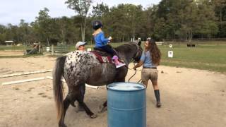 Hippotherapy for Atypical Rett Syndrome [upl. by Fishback]