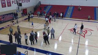 Platteview High School vs Roncalli Catholic High School Mens Varsity Basketball [upl. by Annoved]