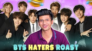 BTS HATERS ROAST LAST PART  RAJAT PAWAR [upl. by Melac]