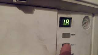 Junkers EA fault  Emergency safe mode  how to lift heating temp [upl. by Aham827]