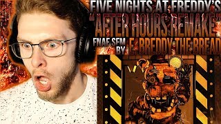 Vapor Reacts 867  SFM FNAF SONG REMAKE ANIMATION quotAfter Hoursquot by E Breddy The Bread REACTION [upl. by Naicul]