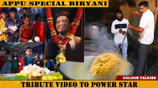 Chicken Biryani Recipe 20 kg Chicken Biryani for Power star 47th Birthday  Tribute video to Appu [upl. by Ecnedac]