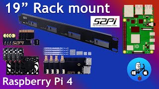 Raspberry Pi 4 rack mount HDMI amp SD card relocation plus quiet fan [upl. by Intruoc]