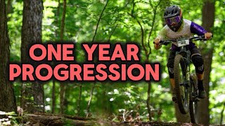 INSANE ONE YEAR MTB PROGRESSION [upl. by Alaine189]