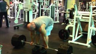 Deficit Stiff Legged Deadlifts 585x3 [upl. by Fons283]