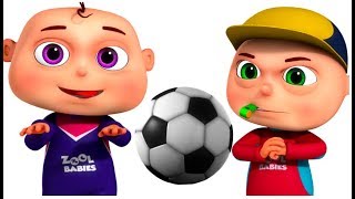 Zool Babies Playing Football Single Episode  Cartoon Animation  Videogyan Kids Shows [upl. by Oinafipe]