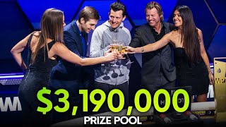 Chasing 3190000 WPT Montreal Thrills amp Tournament of Champions Final Table [upl. by Anavas]