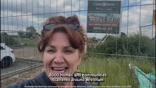 Sarah Atherton calling for Wrexhams Local Development Plan to be stopped [upl. by Sitrik]