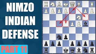 NimzoIndian Defense Rare 4th moves [upl. by Ttelracs]