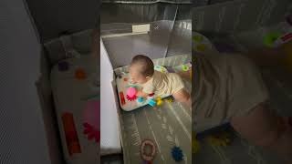 Playing in her playpen  85m [upl. by Edlitam]