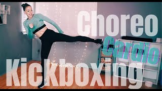 Get Your Heart Pumping With This Intense Choreographed Cardio Kickboxing Workout [upl. by Macdonell]