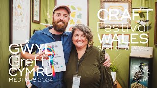 Craft Festival Wales 2024  Gwyl Grefft Cymru 2024 [upl. by Norrahs175]