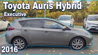 Toyota Auris hybrid Executive 2016  ce autonomie indică [upl. by Neukam566]