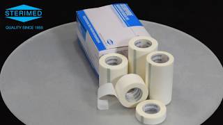 Steripore  Steripore  Microporous Tape  Surgical Tapes [upl. by Oletta]