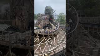 Alton Towers Wicker Man altontowersresort staffordshire wickerman themepark daysout [upl. by Lathan]