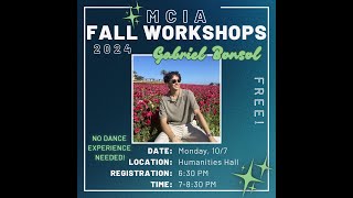 MCIA 2024 Fall Workshop 1 [upl. by Newmark998]